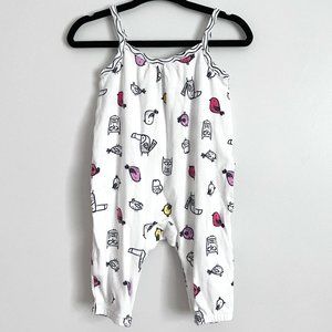 Bird Multicolored One Piece, Size 6 Months
